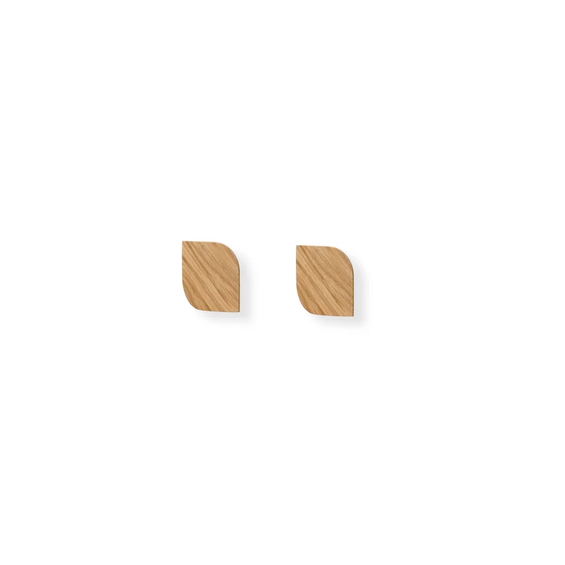 Cielo Set of Two Wall Hook · Large Oak