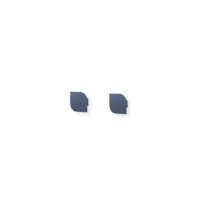 Cielo Set of Two Wall Hook · Medium Stormy Blue