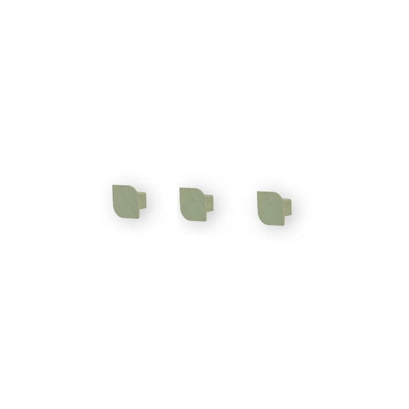 Cielo Set of Three Wall Hook · Small Sorolla Green