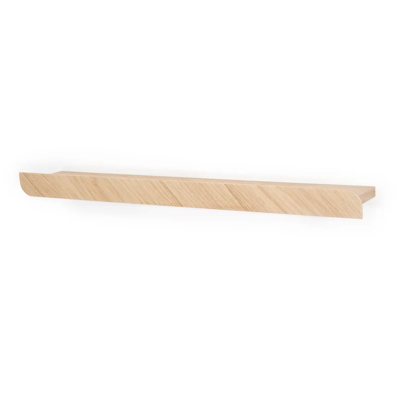 Cielo Wall Shelf · Large White-Pigmented Oak