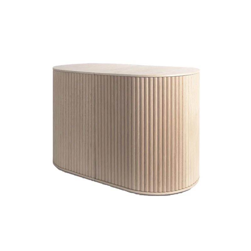 Duna DUO Side Tables with Storage · White Pigmented Oak