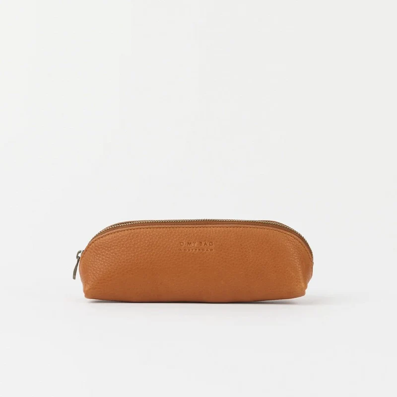 Estuche Pequeño Soft Grain Leather Wild Oak