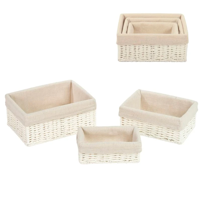 CESTA PAPEL BLANCO