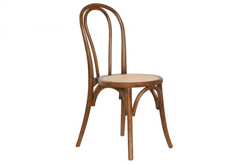 SILLA CAUCHO RATAN 42X48X91 MARRON