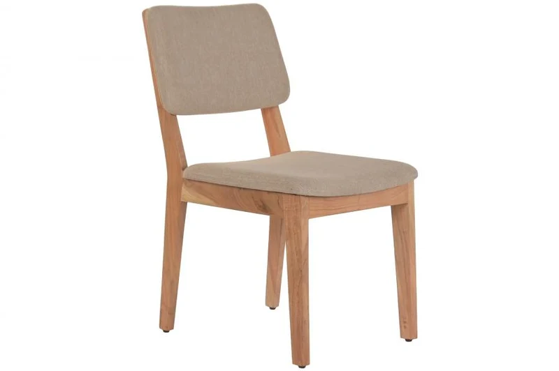 SILLA MANGO POLIESTER 50X65X87 NATURAL