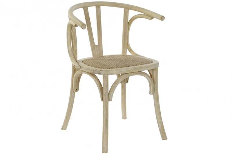 SILLA OLMO RATAN 56X50X75 REJILLA ENVEJECIDO