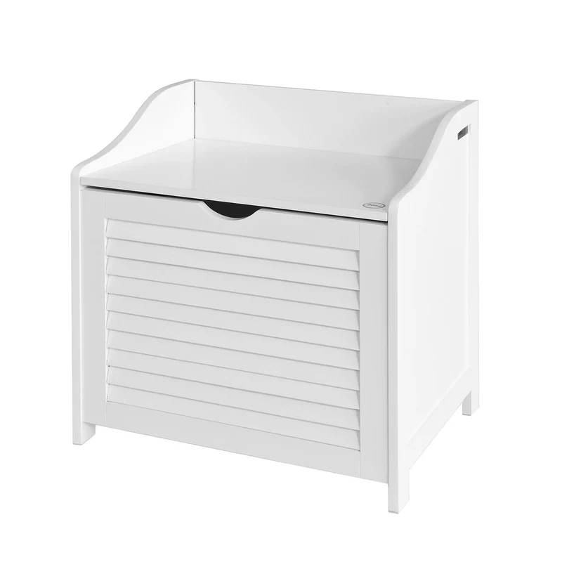 SoBuy FSR40-W Cesto para ropa sucia Blanco