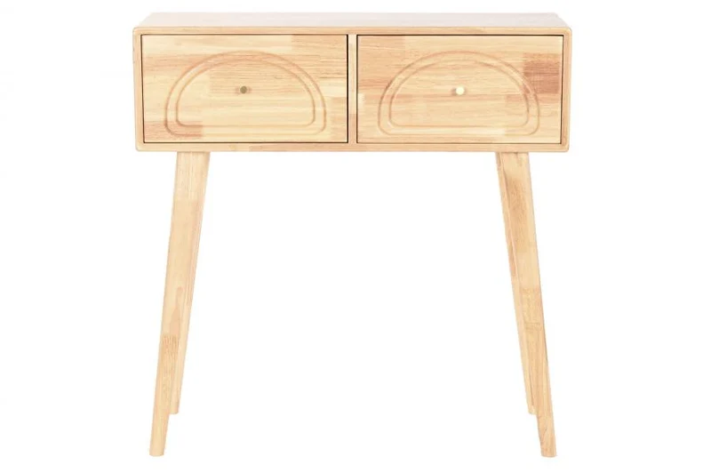 CONSOLA MADERA DE HEVEA 80,5X30X80