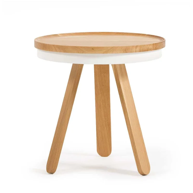 Batea S Tray Table · Oak & white (2015 version)