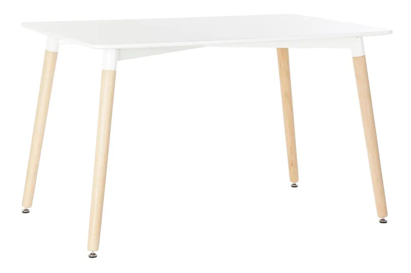 MESA COMEDOR MDF ABEDUL 120X80X74 BLANCO