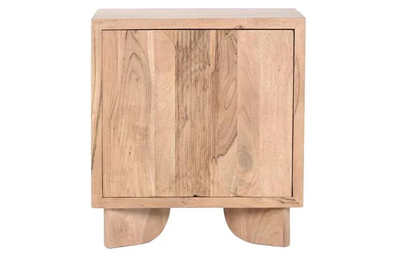 MESITA DE NOCHE ACACIA 50X35,5X55,5