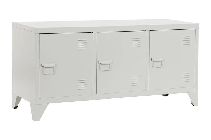 MUEBLE TV METAL 120X40X58 TAQUILLA BLANCO
