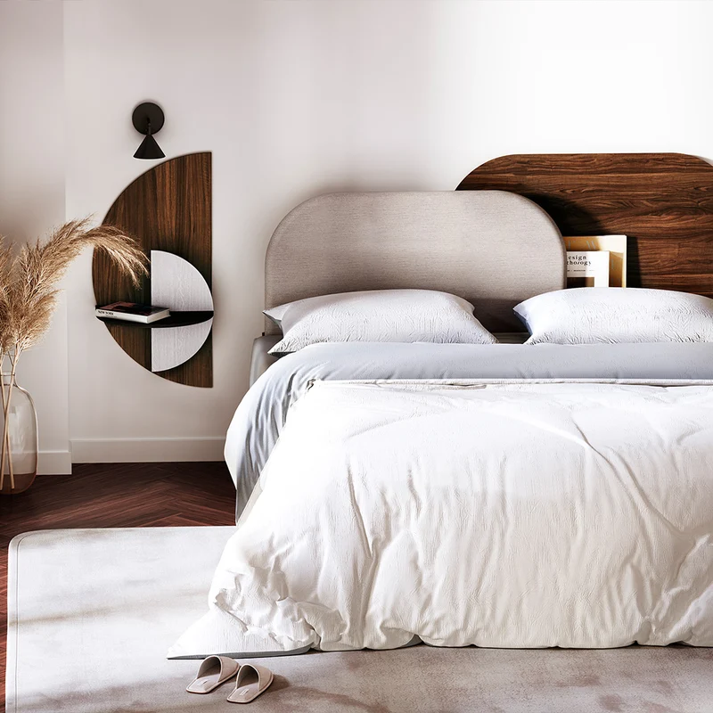 Alba Headboard 180 cm · Large + Small Rectangle
