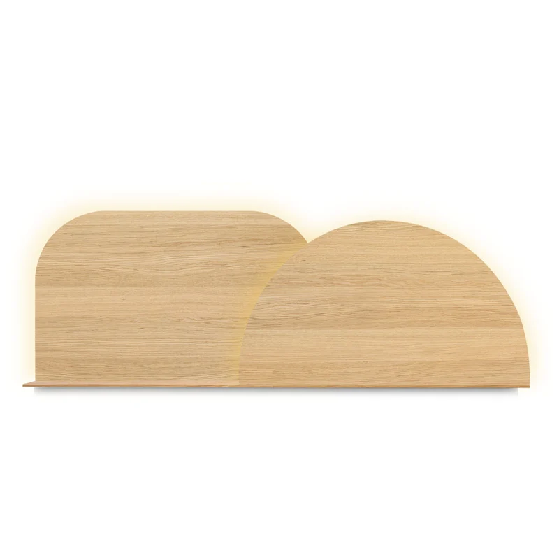 Alba Headboard 180 cm · Large rectangle + Semicircle