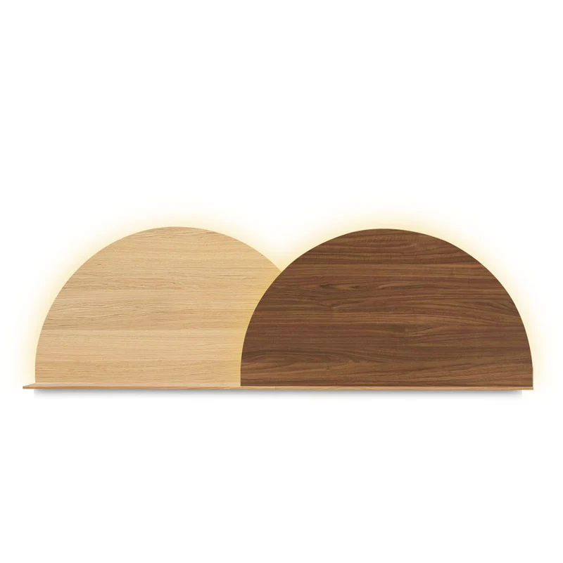 Alba Headboard 180 cm · Semicircle + Semicircle