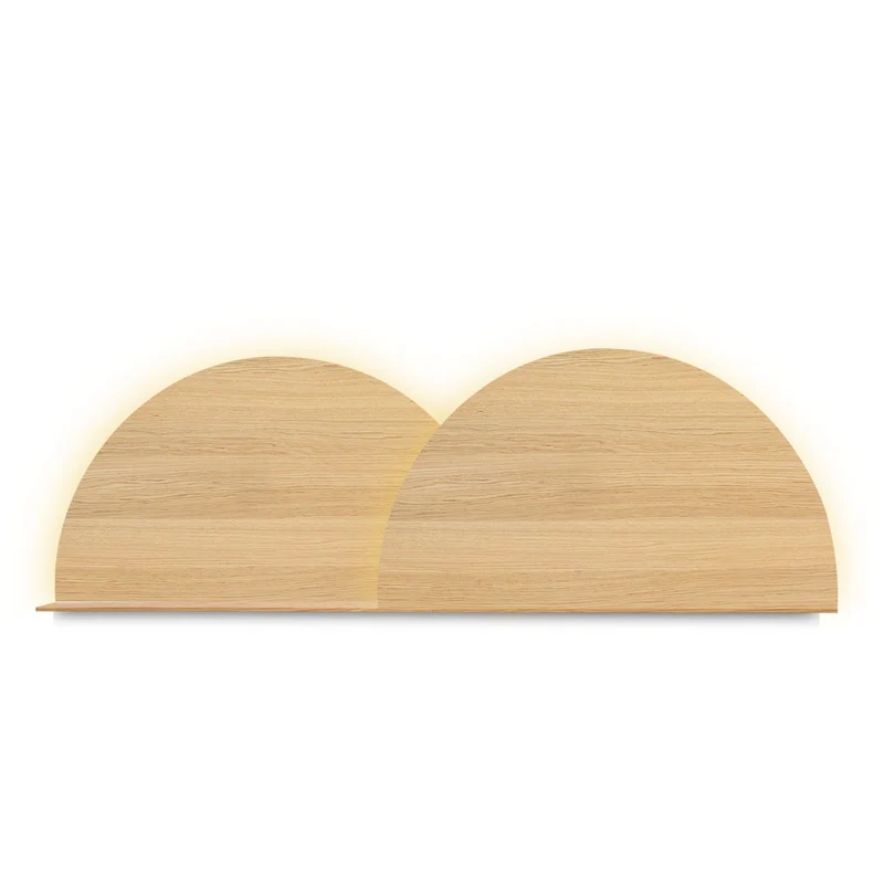 Alba Headboard 180 cm · Semicircle + Semicircle