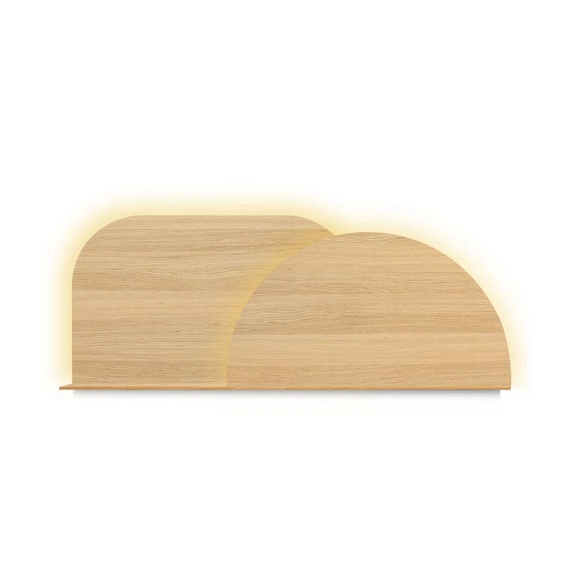 Alba Headboard 160 cm · Large rectangle + Semicircle