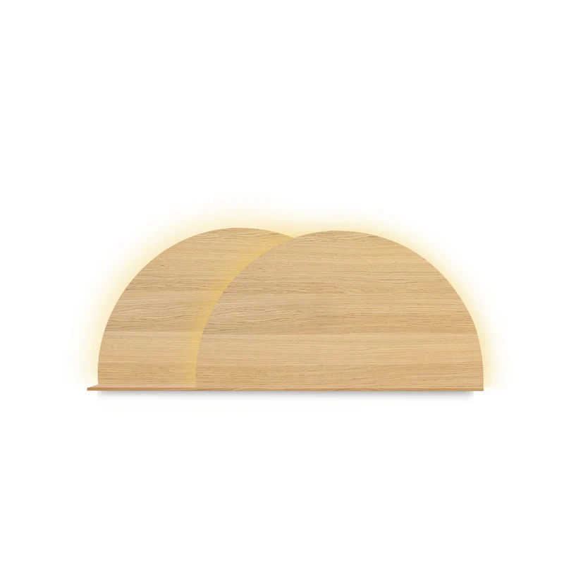 Alba Headboard 140 cm · Semicircle + Semicircle