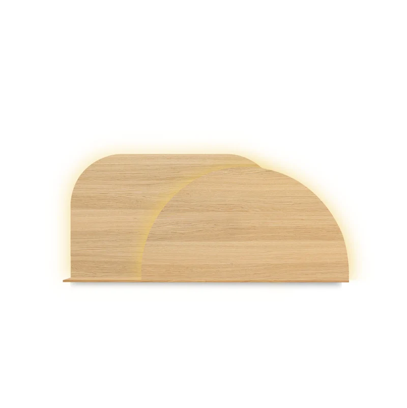 Alba Headboard 140 cm · Large rectangle + Semicircle