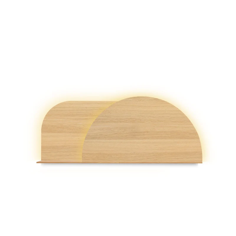 Alba Headboard 140 cm · Small rectangle + Semicircle