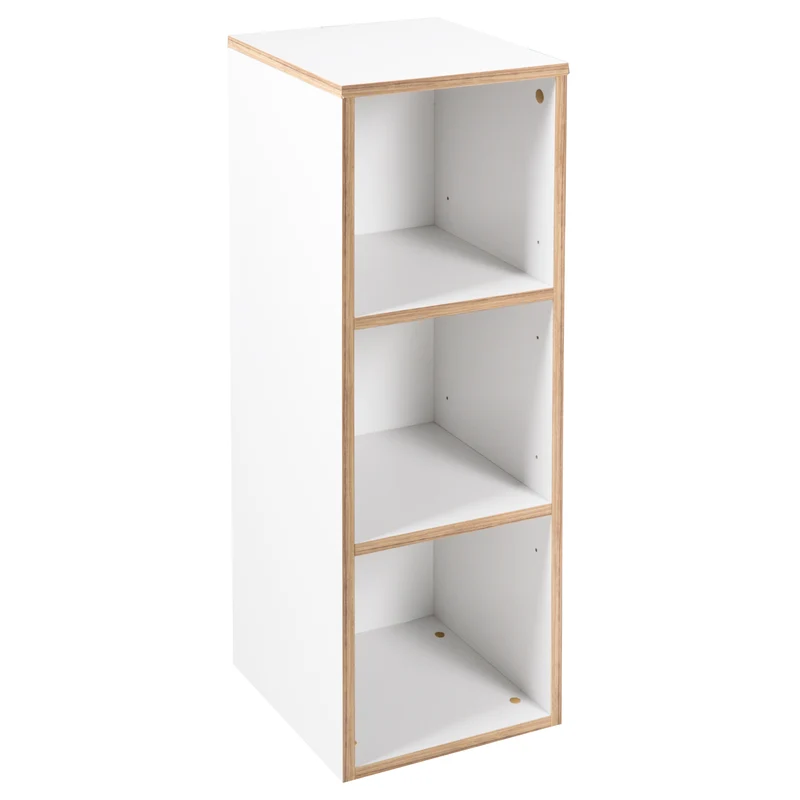Seitenregal 'Finn', passend unter Wickelkommode 'Finn', für Baby- & Kinderzimmer, weiß, Holz