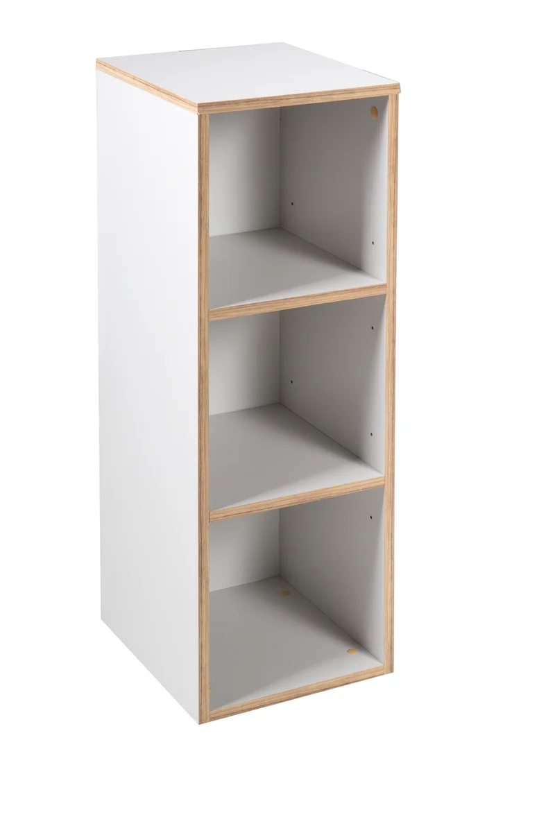 Seitenregal 'Caro', passend unter Wickelkommode 'Caro', für Baby- & Kinderzimmer, lichtgrau