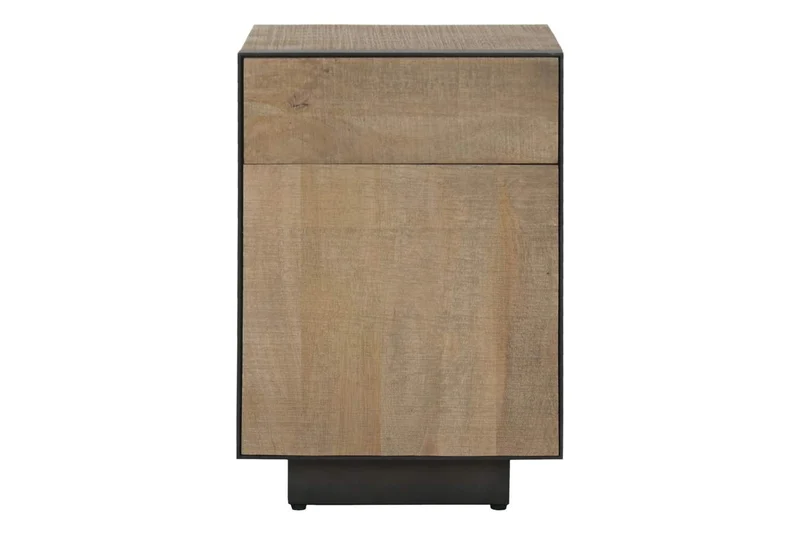 MESITA DE NOCHE MANGO METAL 45X44X65