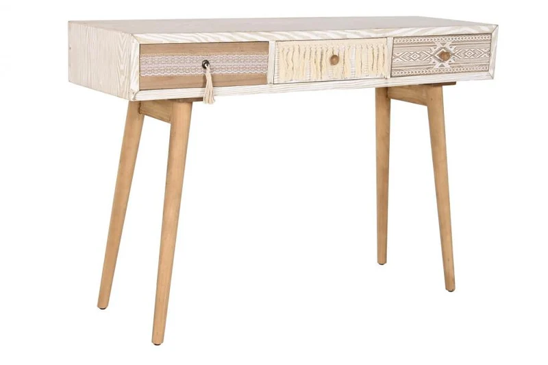 CONSOLA ABETO ALGODON 120X35X80 BLANCO