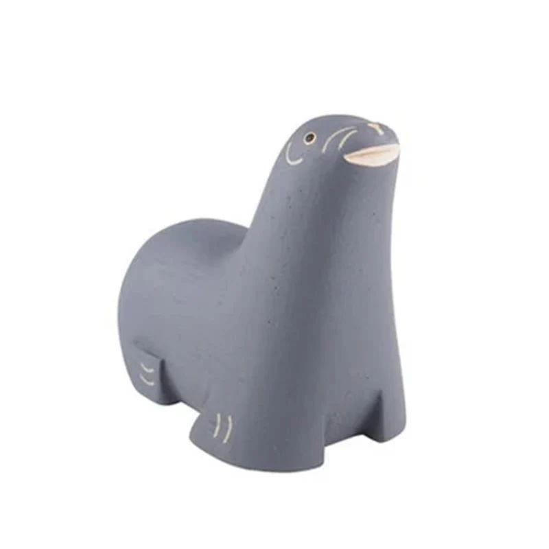 León Marino Animal de Madera Pole Pole