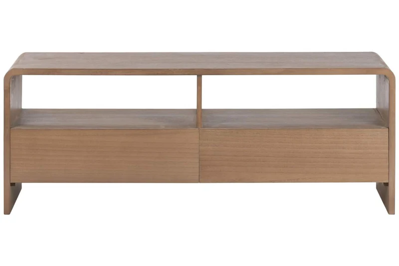 MUEBLE TV PAULOWNIA OLMO 120X40X45 2 CAJONES