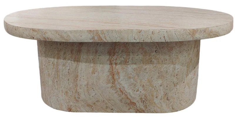 MESA CENTRO MAGNESIA 100X64X38 SIMIL MARMOL