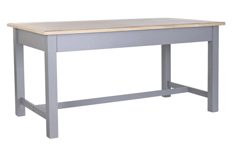 MESA COMEDOR PAULOWNIA MDF 161,5X81,5X78 GRIS