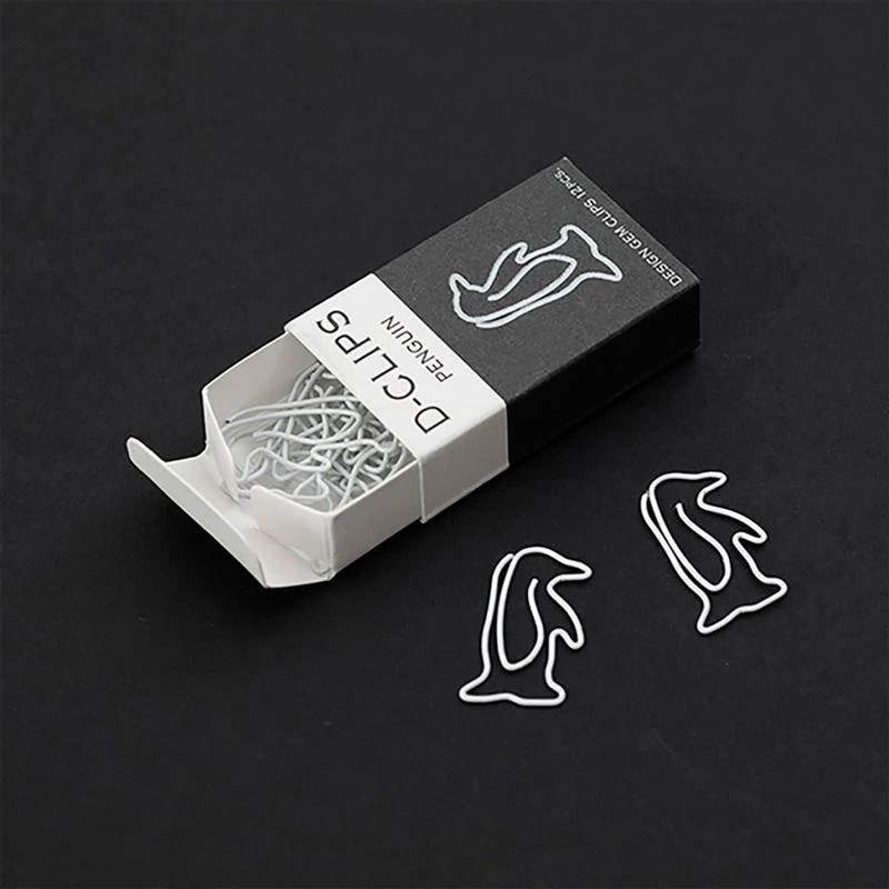 D-Clips Mini Box Pingüino