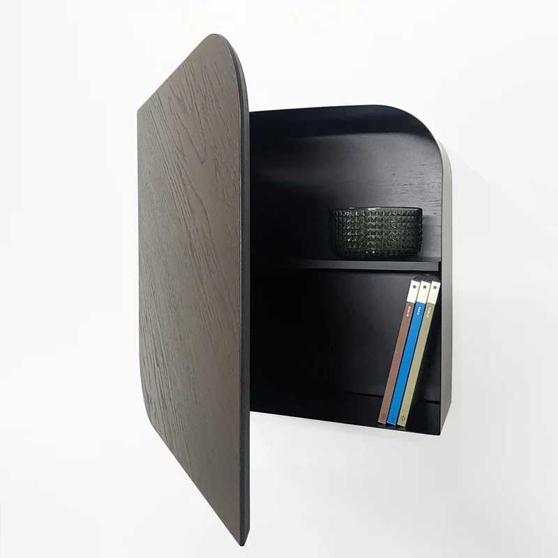 Cielo Wall Cabinet · Black