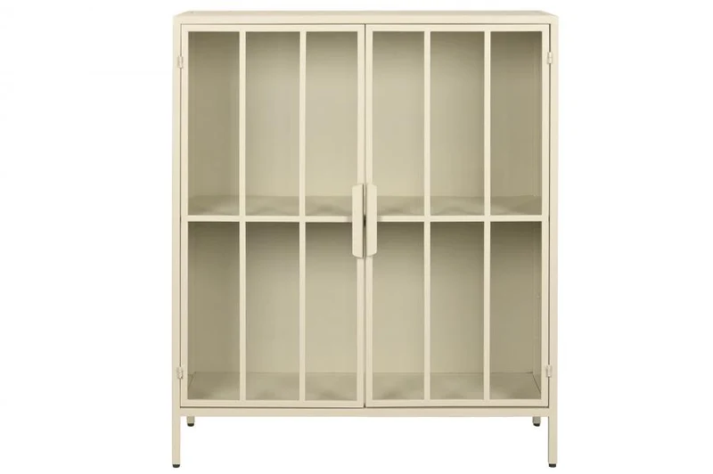 APARADOR METAL 85X37X100 2 PUERTAS 1 ESTANTE