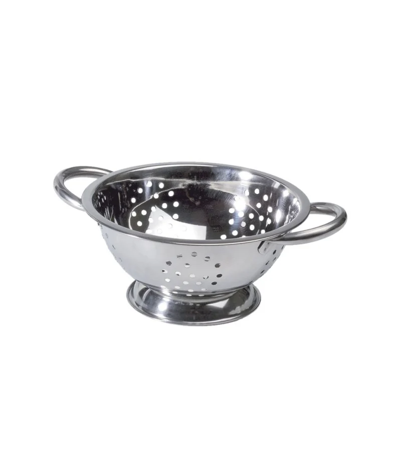ESCURREVERDURAS PIE INOX 24CM
