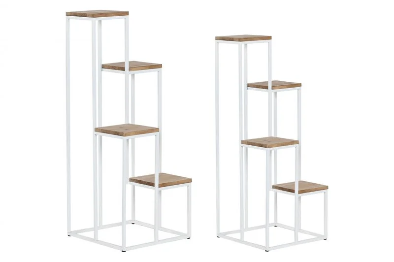 REPISA SET 2 METAL ABETO 40X40X100 7,00 MACETAS