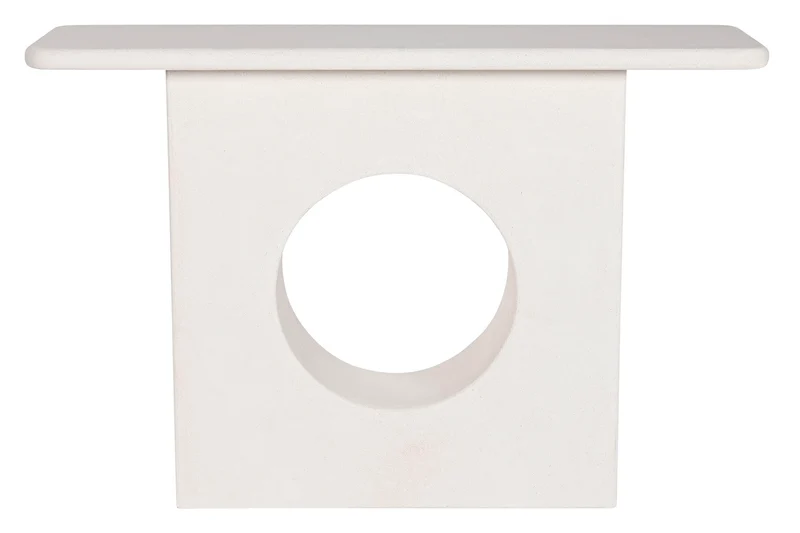 CONSOLA ABETO MDF 120X40X80 BLANCO