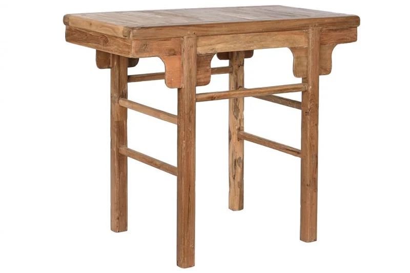 CONSOLA TECA RECICLADA 100X50X83 NATURAL