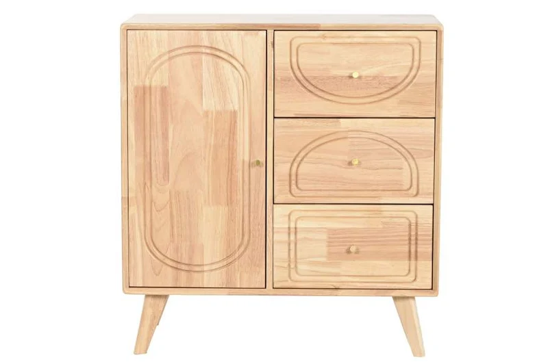 BUFFET RUBBERWOOD RATAN 73,5X35X78 NATURAL