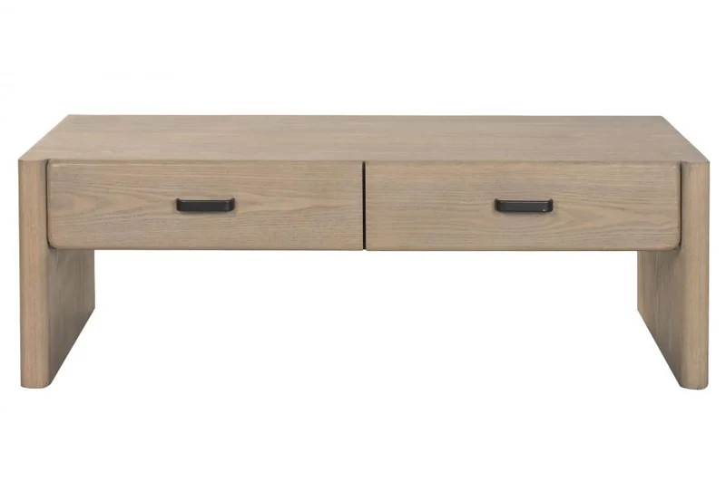 MESA CENTRO ABETO METAL 120X61X40 MARRON