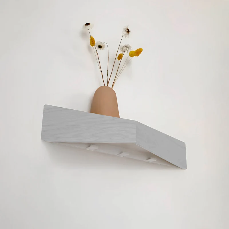 Pelican Wall Shelf · Large Grey