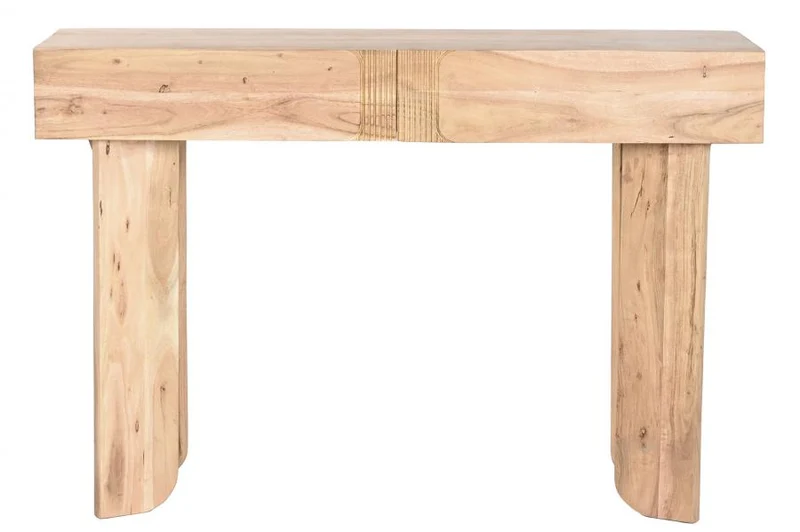 CONSOLA ACACIA 120X40X80