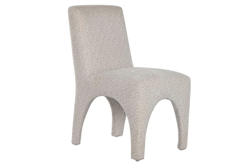 SILLA POLIESTER 48X69X90 TAPIZADA GRIS CLARO