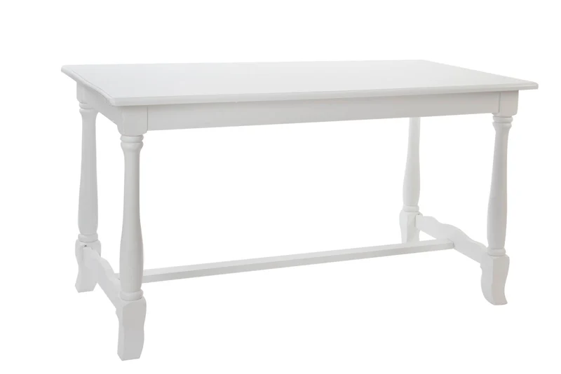 MESA COMEDOR MADERA 180X90X80 BLANCO