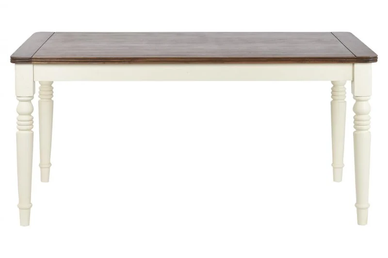 MESA COMEDOR MANGO MDF 160X90X76 CREMA