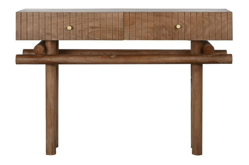 CONSOLA MANGO 110X30X76 NATURAL