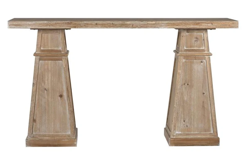 CONSOLA MADERA MDF 160X40X90,5 DECAPE NATURAL