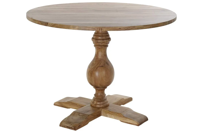 MESA REDONDA COMEDOR ACACIA 105X105X76 NATURAL
