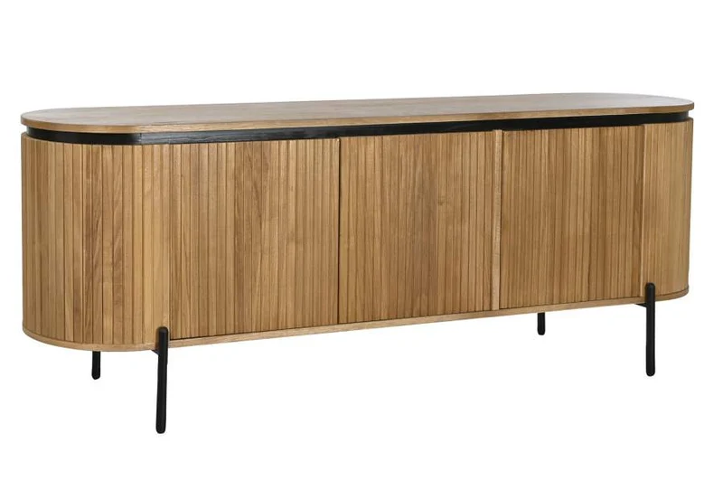 BUFFET PAULOWNIA METAL 170X40X80 NATURAL